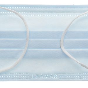 Khẩu trang y tế Mask Care 4 lớp màu xanh hộp 50 cái