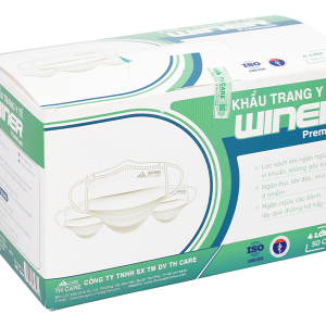 Khẩu trang y tế Winer 4 lớp màu trắng hộp 50 cái
