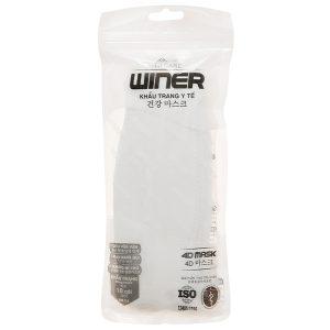 Khẩu trang y tế Winer KF94 4D màu trắng gói 10 cái