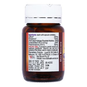 Viên nhai Pm KiddieCal bổ sung canxi và vitamin D chai 30 viên