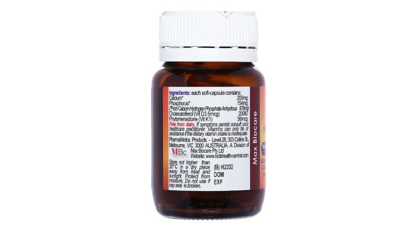 Viên nhai Pm KiddieCal bổ sung canxi và vitamin D chai 30 viên