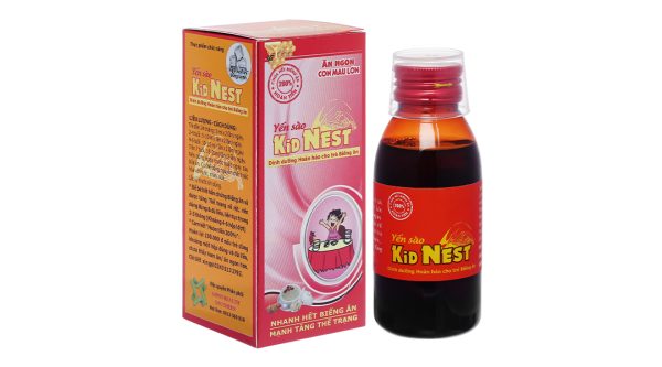 Yến Sào Kid Nest giúp kích thích ăn ngon cho trẻ chai 120ml