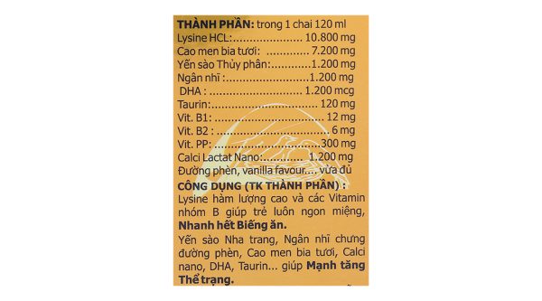 Yến Sào Kid Nest giúp kích thích ăn ngon cho trẻ chai 120ml