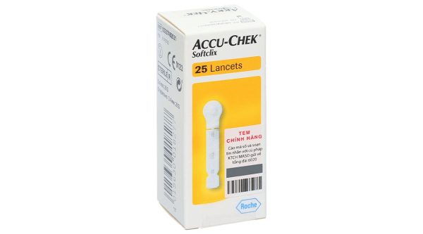 Kim lấy máu Accu-Chek Softclix hộp 25 que