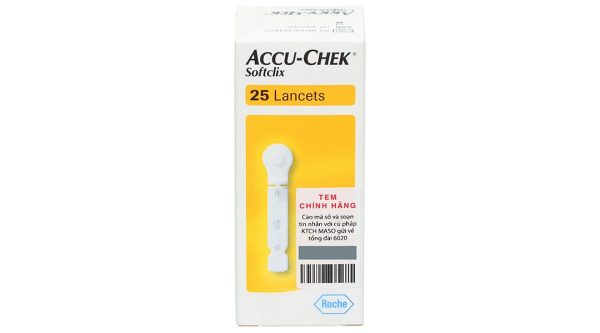 Kim lấy máu Accu-Chek Softclix hộp 25 que