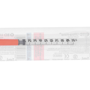 Bơm kim tiêm Insulin BD Ultra-Fine 31G x 6mm (1ml/100U) gói 1 cái