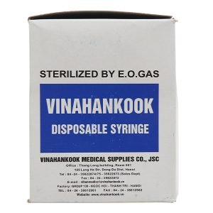 Bơm kim tiêm Vinahankook (3ml/cc) hộp 100 cái