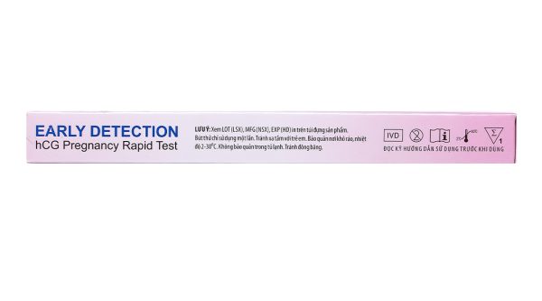 Bút thử thai Biocheck Early Detection hCG Pregnancy Rapid Test