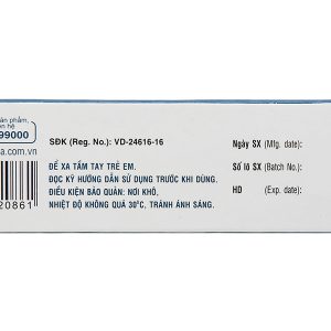 Klamentin 500/125 trị nhiễm khuẩn (3 vỉ x 4 viên)