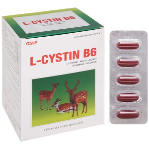 L-Cystin B6 làm đẹp da, tóc, móng hộp 60 viên