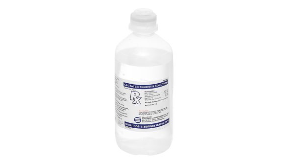 Dịch truyền Lactated Ringer's Solution Euro-Med bù nước, điện giải chai 500ml