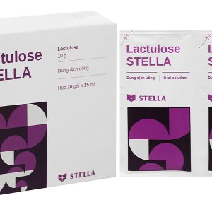 Dung dịch uống Lactulose Stella trị táo bón mạn tính (20 gói x 15ml)