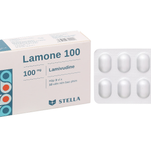 Lamone 100 trị viêm gan siêu vi B mãn tính (3 vỉ x 10 viên)