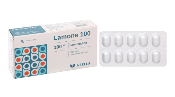 Lamone 100 trị viêm gan siêu vi B mãn tính (3 vỉ x 10 viên)