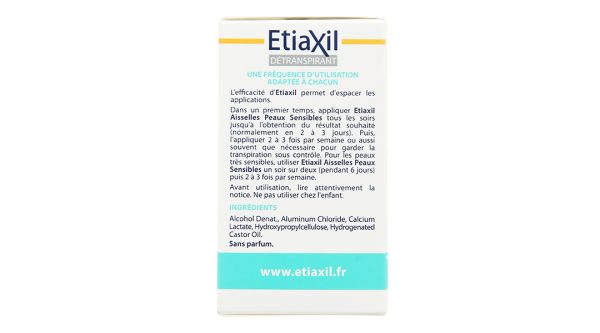 Lăn khử mùi Etiaxil giúp khử mùi hôi dưới cánh tay cho da nhạy cảm chai 15ml