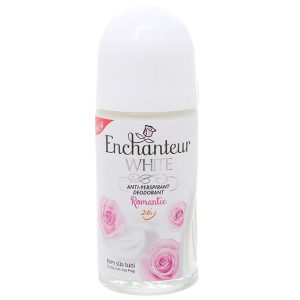 Lăn khử mùi Enchanteur White Romantic da trắng mịn màng chai 50ml