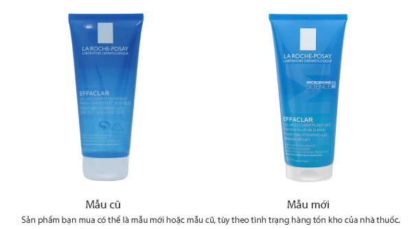 Gel rửa mặt La Roche-Posay Effaclar Purifying Foaming cho da dầu, nhạy cảm tuýp 200ml