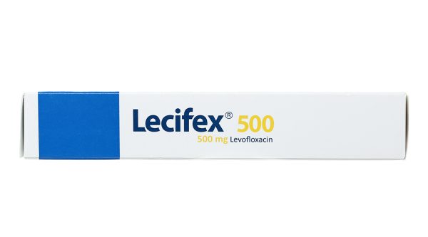 Lecifex Abbott 500mg trị nhiễm khuẩn nhẹ, vừa và nặng (1 vỉ x 10 viên)