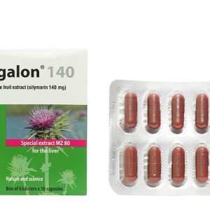 Legalon 140 hỗ trợ trị bệnh lý về gan (6 vỉ x 10 viên)