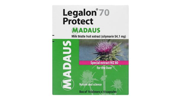 Legalon 70 Protect hỗ trợ trị bệnh viêm gan, xơ gan (10 vỉ x 10 viên)