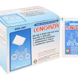 Bột pha hỗn dịch Lengaza bổ sung lợi khuẩn đường tiêu hóa (30 gói x 1g)