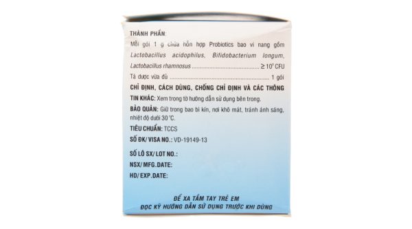 Bột pha hỗn dịch Lengaza bổ sung lợi khuẩn đường tiêu hóa (30 gói x 1g)