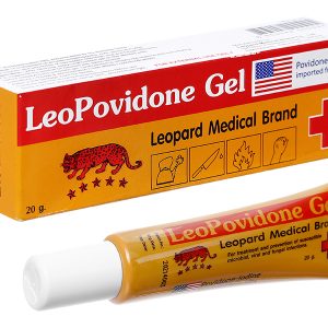 Leopovidone Gel sát khuẩn, sát trùng ngoài da tuýp 20g