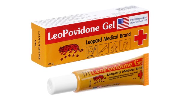 Leopovidone Gel sát khuẩn, sát trùng ngoài da tuýp 20g