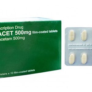 Leracet 500mg trị động kinh (6 vỉ x 10 viên)