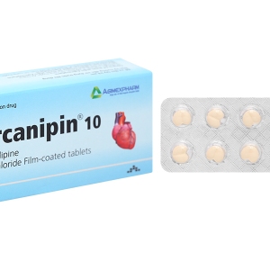 Lercanipin 10mg trị tăng huyết áp đơn liều hoặc phối hợp (3 vỉ x 10 viên)