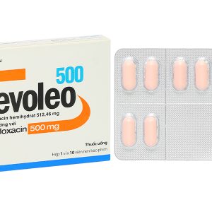 Levoleo 500 điều trị nhiễm khuẩn (1 vỉ x 10 viên)
