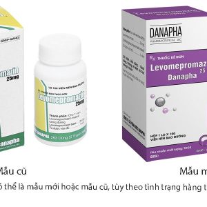 Levomepromazin Danapha 25mg trị tâm thần phân liệt lọ 100 viên