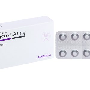 Levothyrox 50mcg trị bệnh lý tuyến giáp (3 vỉ x 10 viên)