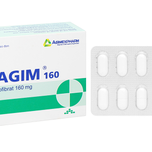 Lipagim 160 điều trị tăng Lipid máu (3 vỉ x 10 viên)