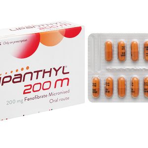 Lipanthyl 200m trị tăng mỡ máu (2 vỉ x 15 viên)