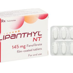 Lipanthyl NT 145mg Abbott trị tăng Cholesterol máu, giảm tiến triển bệnh võng mạc đái tháo đường (3 vỉ x 10 viên)