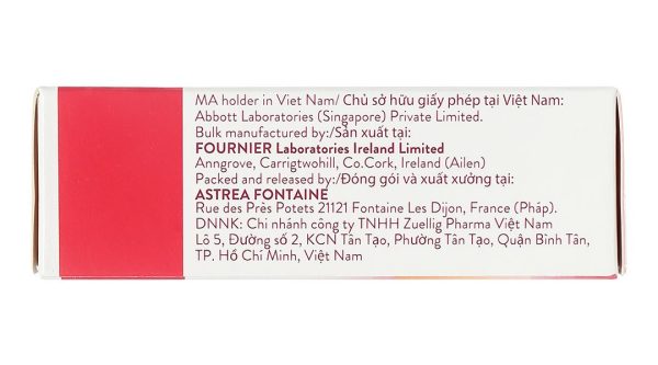 Lipanthyl NT 145mg Abbott trị tăng Cholesterol máu, giảm tiến triển bệnh võng mạc đái tháo đường (3 vỉ x 10 viên)
