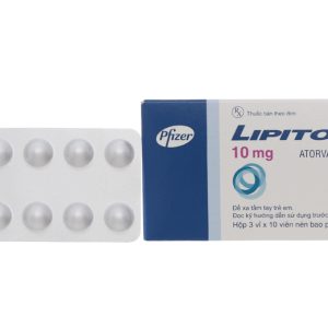 Lipitor 10mg trị rối loạn mỡ máu (3 vỉ x 10 viên)