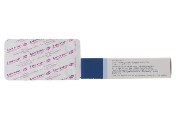 Lipitor 10mg trị rối loạn mỡ máu (3 vỉ x 10 viên)