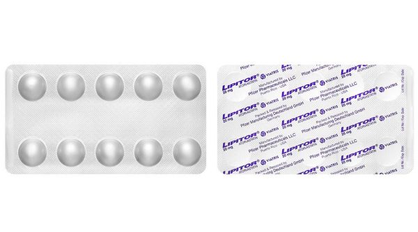 Lipitor 20mg trị rối loạn mỡ máu (3 vỉ x 10 viên)
