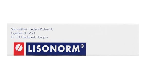 Lisonorm 5mg/10mg trị tăng huyết áp (3 vỉ x 10 viên)