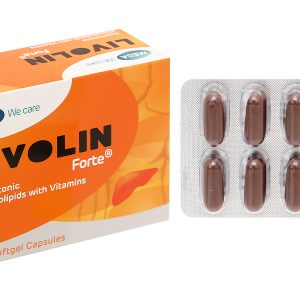 Livolin Forte hỗ trợ trị các bệnh lý về gan (3 vỉ x 10 viên)
