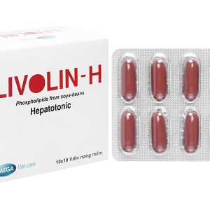 Livolin-H 300mg hỗ trợ trị bệnh lý về gan (10 vỉ x 10 viên)