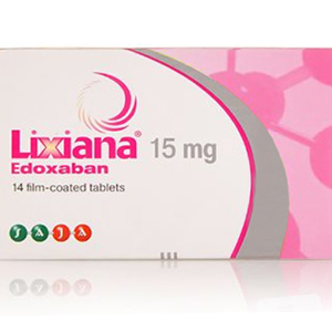 Lixiana 15mg chống đông máu, phòng ngừa đột quỵ và thuyên tắc mạch máu (1 vỉ x 14 viên)