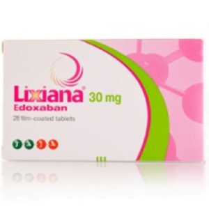Lixiana 30mg chống đông máu, phòng ngừa đột quỵ và thuyên tắc mạch máu (2 vỉ x 14 viên)