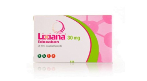 Lixiana 30mg chống đông máu, phòng ngừa đột quỵ và thuyên tắc mạch máu (2 vỉ x 14 viên)