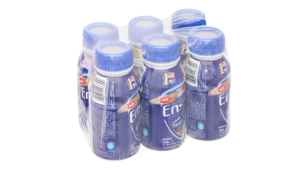 Sữa bột pha sẵn Ensure Gold Strengthpro tăng cường sức khỏe hương vani (6 chai x 237ml)
