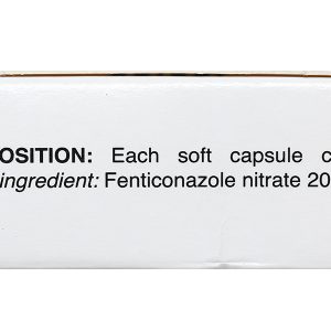 Viên đặt âm đạo Lomexin 200mg trị nhiễm nấm Candida âm hộ - âm đạo (1 vỉ x 6 viên)