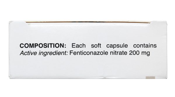 Viên đặt âm đạo Lomexin 200mg trị nhiễm nấm Candida âm hộ - âm đạo (1 vỉ x 6 viên)