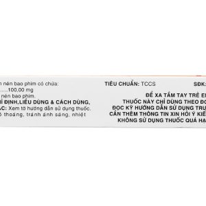 Losapin 100 trị tăng huyết áp (3 vỉ x 10 viên)